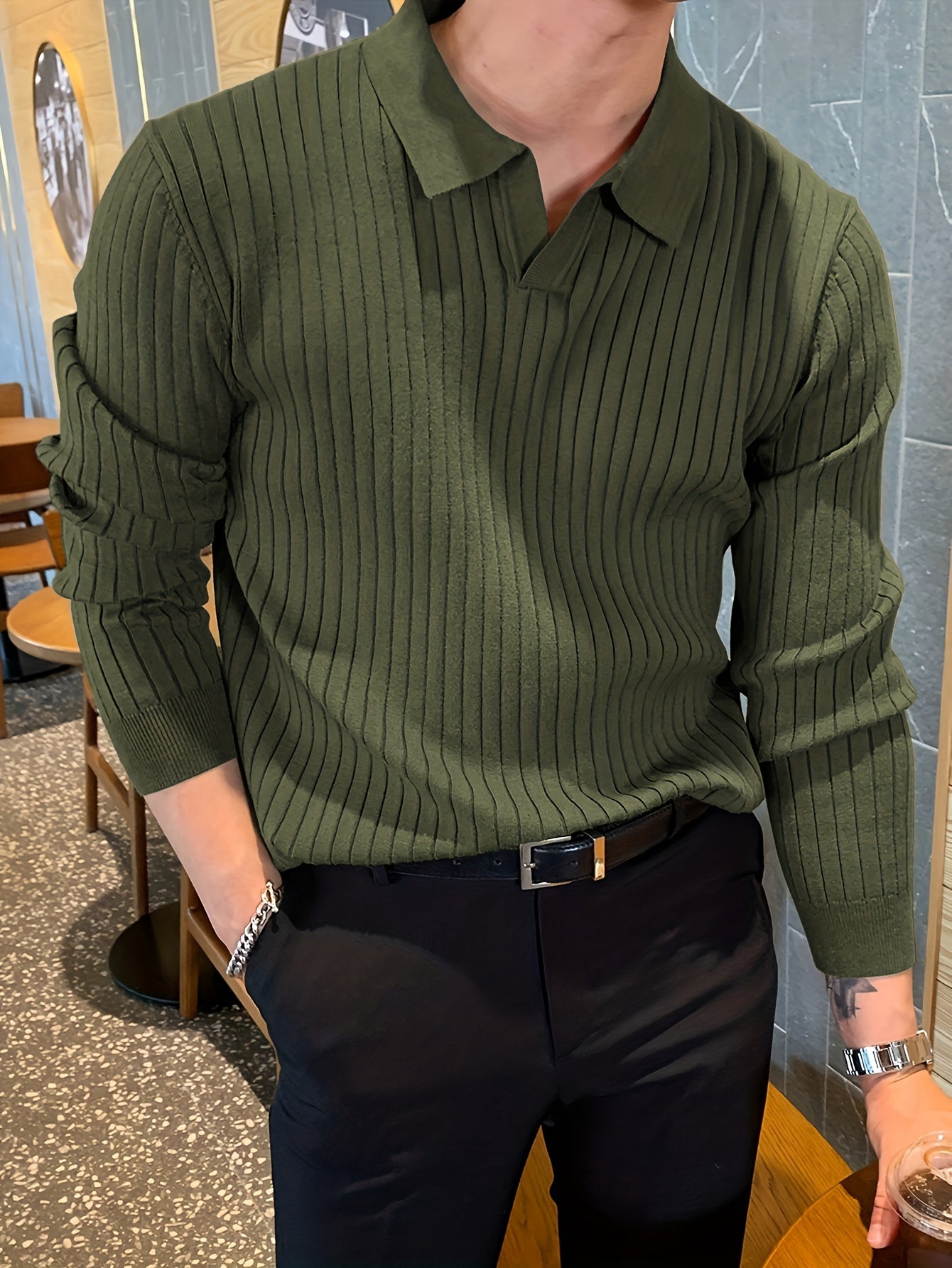 Marcello™ – Polo Maglia a Maniche Lunghe