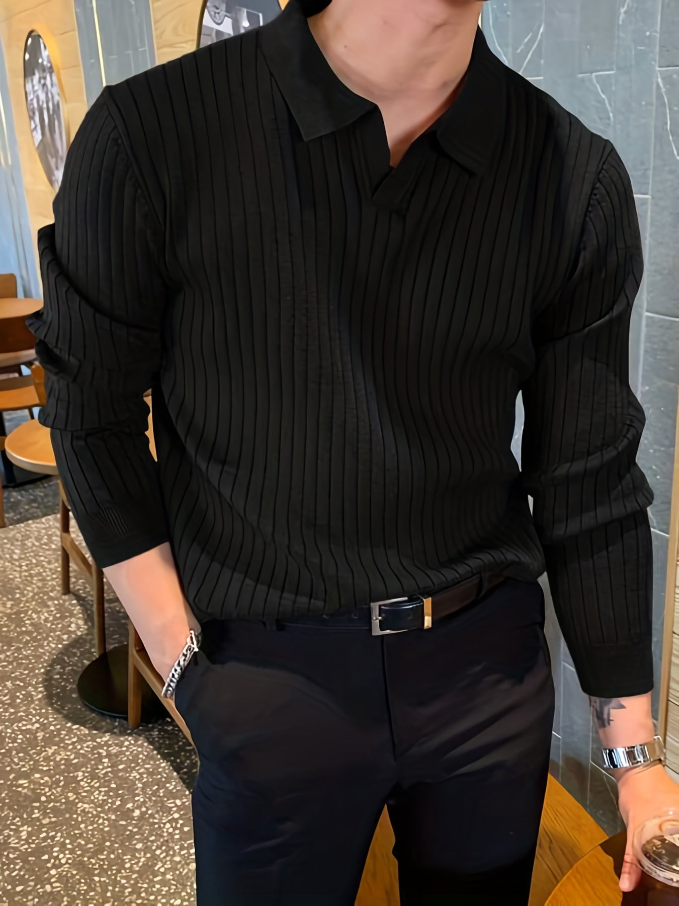 Marcello™ – Polo Maglia a Maniche Lunghe