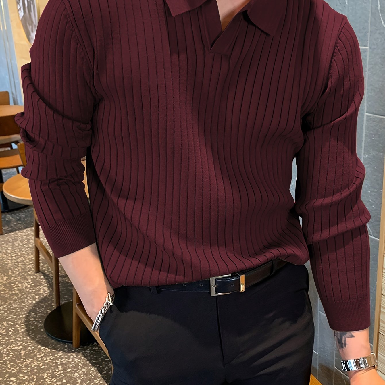 Marcello™ – Polo Maglia a Maniche Lunghe