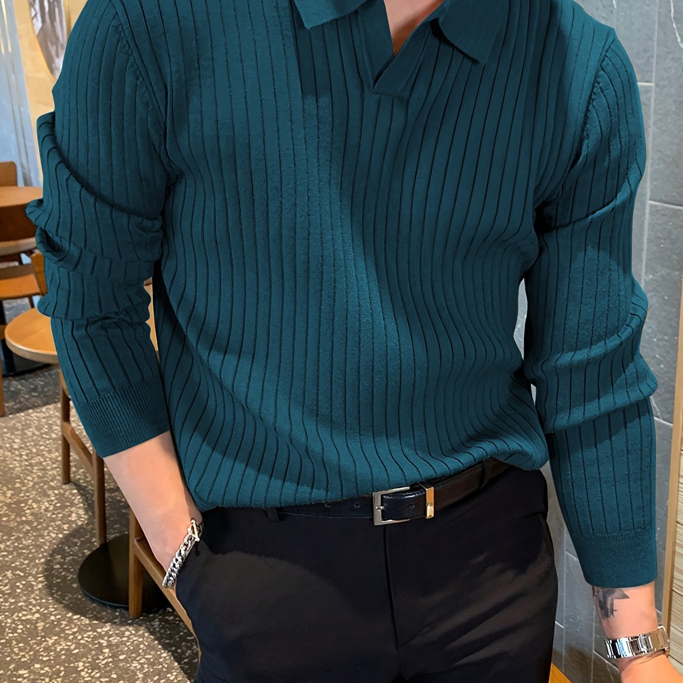 Marcello™ – Polo Maglia a Maniche Lunghe